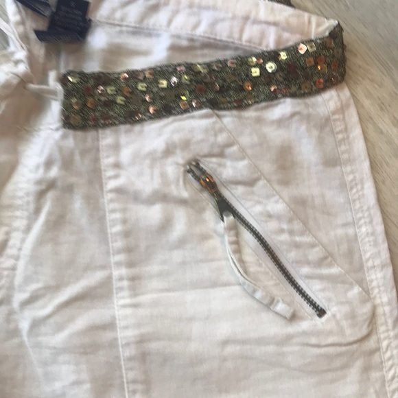 Derek Heart Cargo Linen Pants - Picture 6 of 8